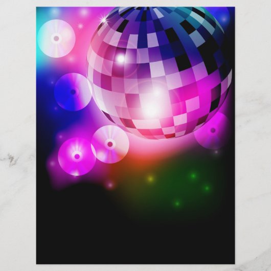 Disco Ball Flyer (Voorkant)