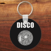 Disco Ball for Funky Soul Music Lovers Sleutelhanger (Voorkant)