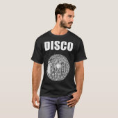 Disco Ball for Funky Soul Music Lovers T-shirt (Voorkant volledig)