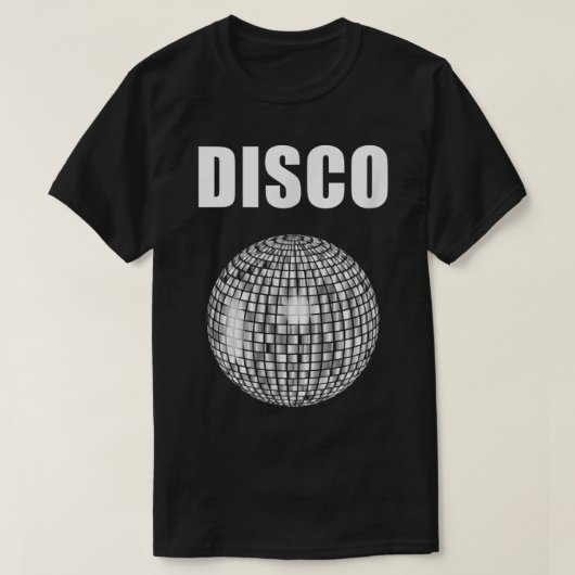 Disco Ball for Funky Soul Music Lovers T-shirt (Design voorkant)