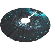 Disco Ball Glare, Nachtclub Achtergrond. Kerstboom Rok (Gekanteld)