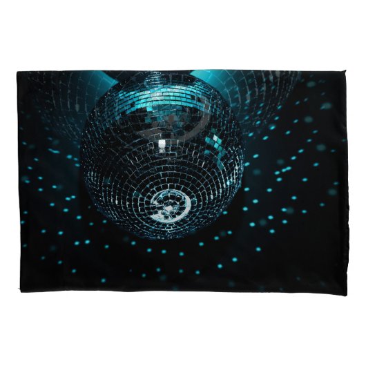 Disco Ball Glare, Nachtclub Achtergrond. Kussensloop (Voorkant)