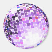 Disco Ball, glitter Ball of mirror ball Magneet (Voorkant)