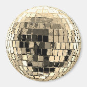 Disco Ball - Goud Magneet (Voorkant)