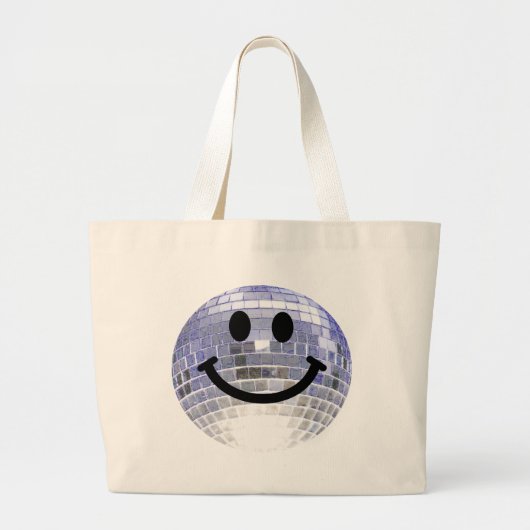 Disco Ball Grote Tote Bag (Voorkant)