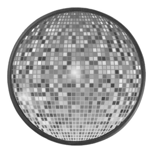 Disco Ball Hockey Puck (Voorkant)