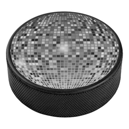 Disco Ball Hockey Puck (3/4)