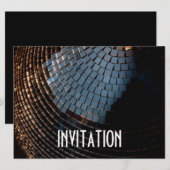 Disco Ball Kaart (Voorkant / Achterkant)