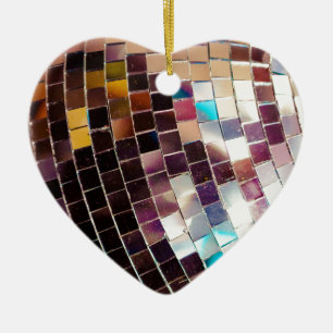 Disco Ball Keramisch Ornament
