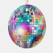 Disco Ball Keramisch Ornament (Links)
