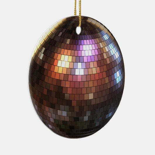 Disco Ball Keramisch Ornament (Rechts)