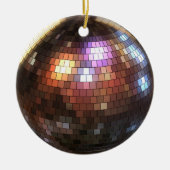 Disco Ball Keramisch Ornament (Voorkant)
