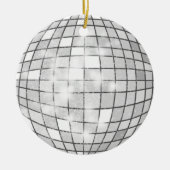Disco Ball Keramisch Ornament (Voorkant)