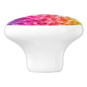 Disco ball keramische knop (Zijkant)