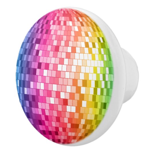 Disco ball keramische knop (Rechts)