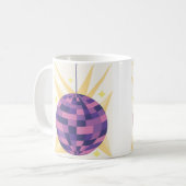 Disco Ball Koffiemok (Voorkant links)