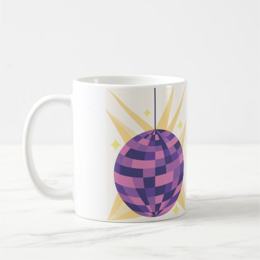 Disco Ball Koffiemok (Links)