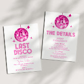 Disco Ball Laatste Disco Bachelorette Weekend Part Kaart