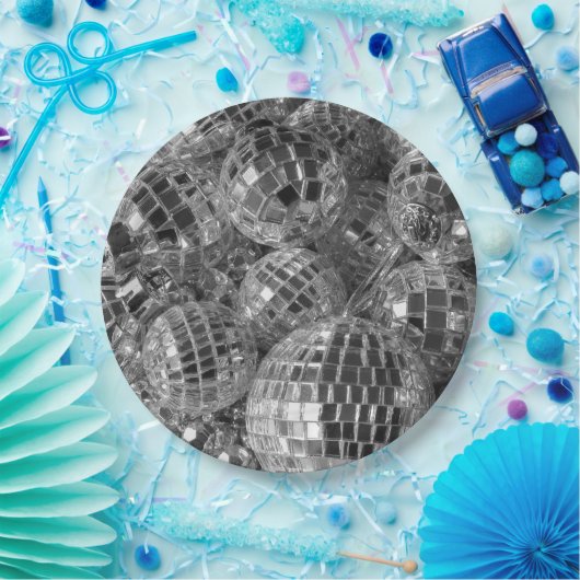 Disco Ball Ornaments Papieren Bordje (Feest)