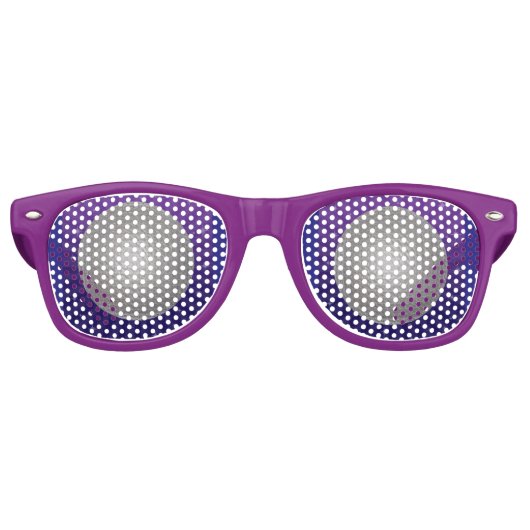 Disco Ball Party Shades Retro Zonnebril (Voorkant)