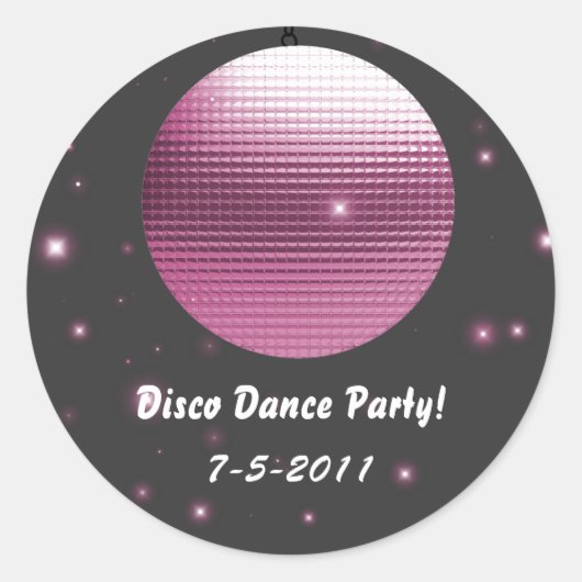 Disco Ball Party Stickers (Voorkant)