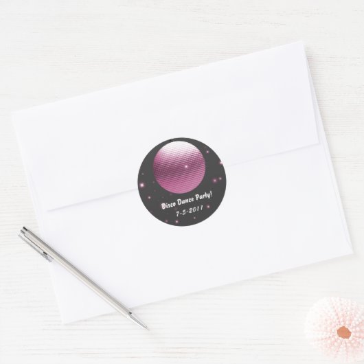 Disco Ball Party Stickers (Envelop)