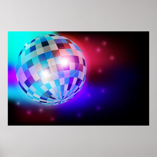 Disco Ball Poster (Voorkant)