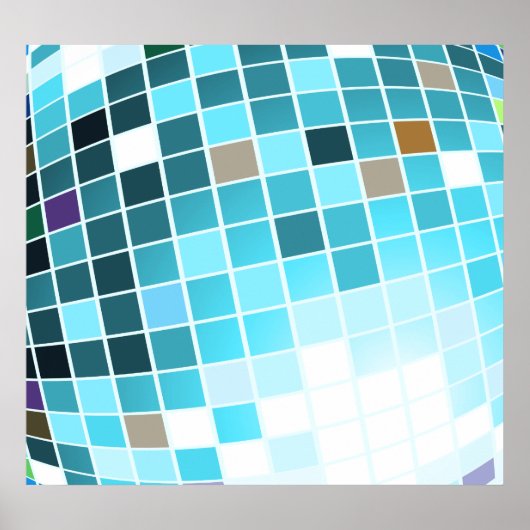 Disco Ball Poster (Voorkant)