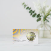 Disco Ball-profielkaart Visitekaartje (Staand voorkant)