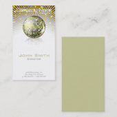 Disco Ball-profielkaart Visitekaartje (Voorkant / Achterkant)