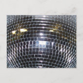Disco Ball Retro 70s dansmuziek Briefkaart (Voorkant)