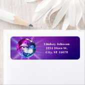 Disco Ball Retro Etiket (Insitu)