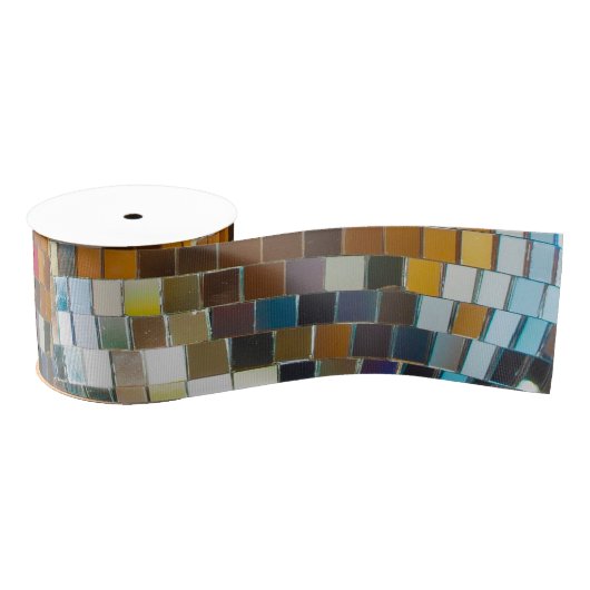 Disco Ball Ribbon Grosgrain Lint (Spoel)