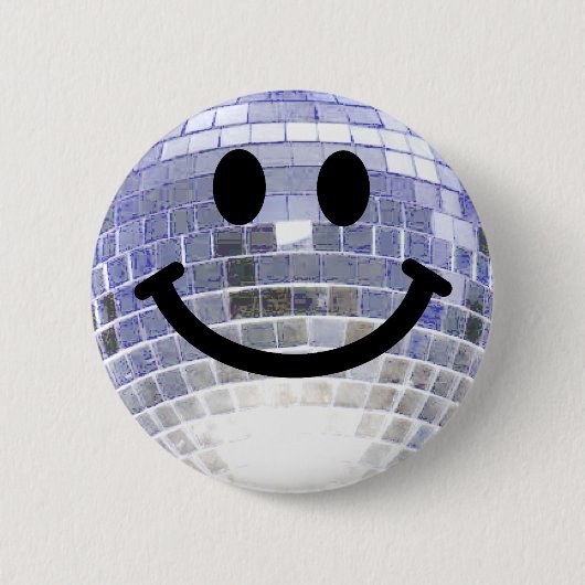 Disco Ball Ronde Button 5,7 Cm (Voorkant)