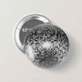 Disco Ball Ronde Button 5,7 Cm (Voorkant /achterkant)