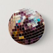 Disco Ball Ronde Button 5,7 Cm (Voorkant)