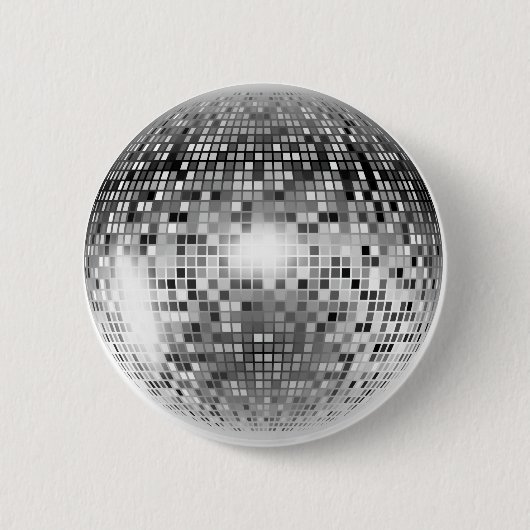 Disco Ball Ronde Button 5,7 Cm (Voorkant)