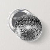 Disco Ball Ronde Button 5,7 Cm (Voorkant /achterkant)