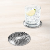 Disco Ball Ronde Kartonnen Onderzetter (Insitu)