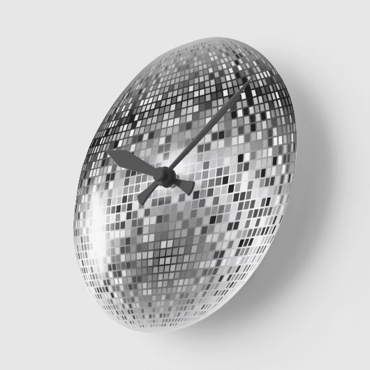 Disco Ball Ronde Klok (Hoek)