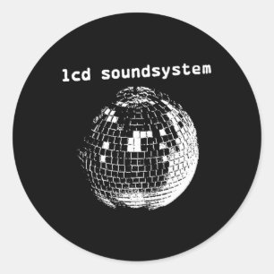 Disco Ball Ronde Sticker