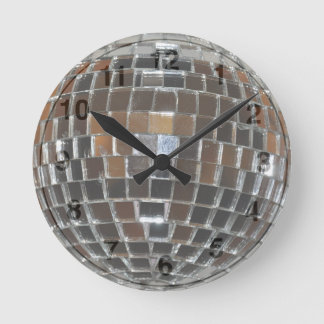 Disco Ball - ronde wandklok