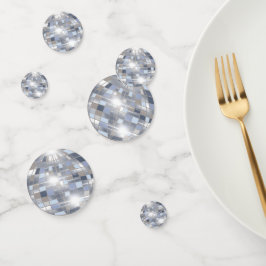 Disco Ball Silver Sparkle Table Confetti