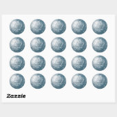 Disco Ball Silver Sticker (Vel)