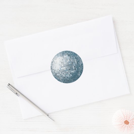 Disco Ball Silver Sticker (Envelop)