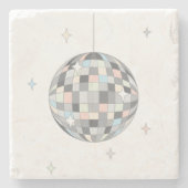 Disco Ball Stenen Onderzetter (Voorkant)