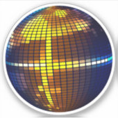 Disco Ball Sticker (Voorkant)