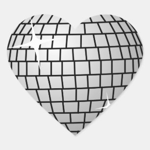 Disco Ball Sticker (Hart)