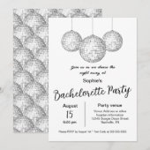 Disco Ball thema vrijgezellenfeest Kaart (Voorkant / Achterkant)