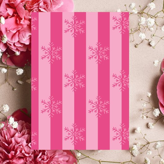 Disco Ball Village Roze Kerstfeest uitnodiging